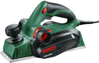 Електричен рендер Bosch PHO 3100, 750W, 82mm, зелена