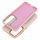 Mbulesë telefoni 4Kom Back Panel Cover OEM FRAME MAG për Samsung Galaxy A26, me MagSafe, rozë
