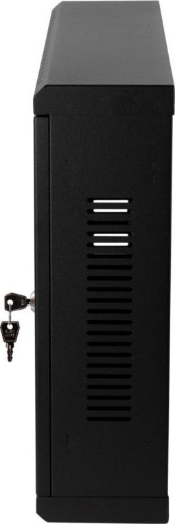 Ѕиден ормар за мрежа Netrack VLine Rack, 19", 2U, црн