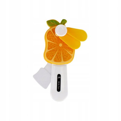 Lodër ventilator MEGA CREATIVE Little Fan Fruit Mix4, 14cm, me dorë, shumëngjyrësh