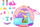 Сет за игра Polly Pocket Adventures in Rio Doggy Adventure Moped, компактен playset, за деца 4+ години, повеќебојно