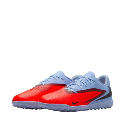 Фудбалски копачки Nike Phantom 6 Academy TF, вештачка подлога, сини со црвена боја