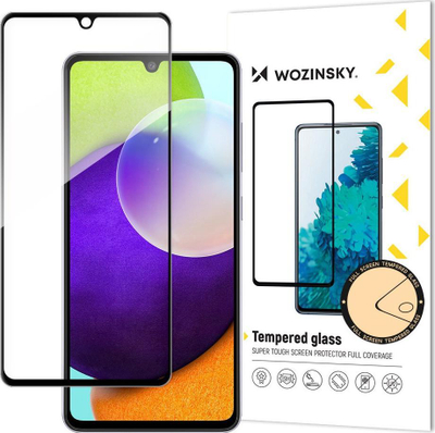 Xham mbrojtës Wozinsky Super Durable, Full Glue, për Samsung Galaxy A33 5G, i zi
