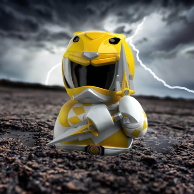 Figurë koleksionare Numskull TUBBZ Power Rangers Yellow Ranger, edicion i kufizum, 9 cm, e verdhë