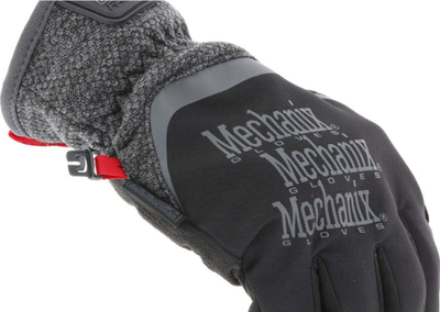 Doreza dimri pune Mechanix Wear ColdWork FastFit, SoftShell, touchscreen, gri me të zezë