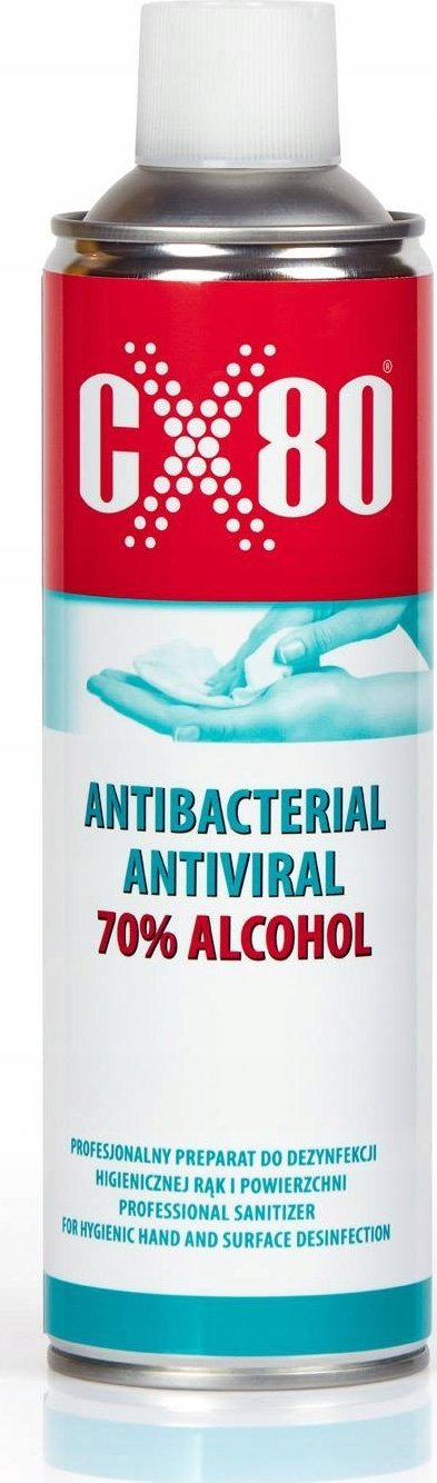 Dezinfektues sprej CX80 Disinfectant, 100 ml, 70% alkool, antibakterial