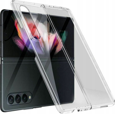 Mbrojtëse telefoni Ultra Case për Samsung Galaxy Z Flip 5, transparente, dy copa, e tejdukshme