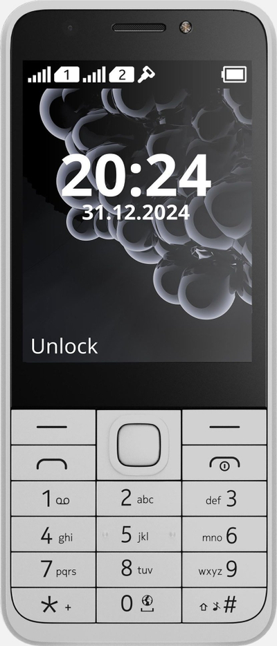 [OUTLET] Telefoni Nokia 230 TA-1609 DS, 2.5", 1450mAh, i bardhë