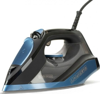 Hekur me avull Black&amp;Decker BXIR2801E, 2800W, taba keramike, blu