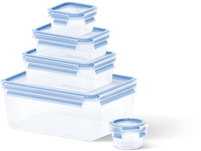 Set enësh për ruajtje Tefal Master Seal Fresh, 5 copë, plastike