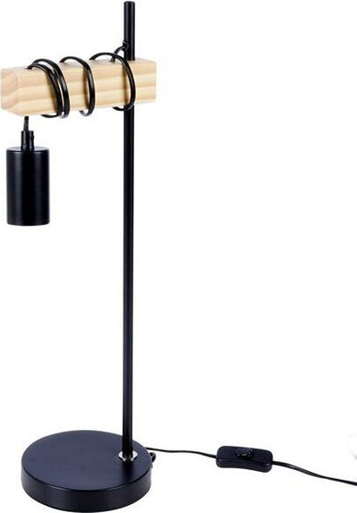 Lampë tavoline Atmosphera Bulb Lamp on Cable, 50cm, E27 25W, e zezë