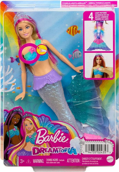 Barbie Dreamtopia Twinkle Lights Mermaid Doll