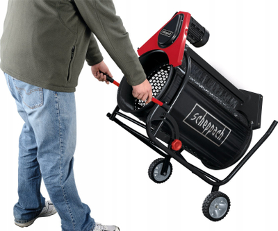 Makina sitëse toke Scheppach RS350, 250W, daulle 800mm, e zezë