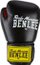 Doreza boksi Benlee Fighter, lëkurë natyrale, 12oz, të zeza me të kuqe