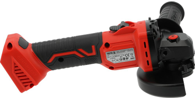 Mulli këndor Yato 18V, 125mm, brushless, kuq e zi