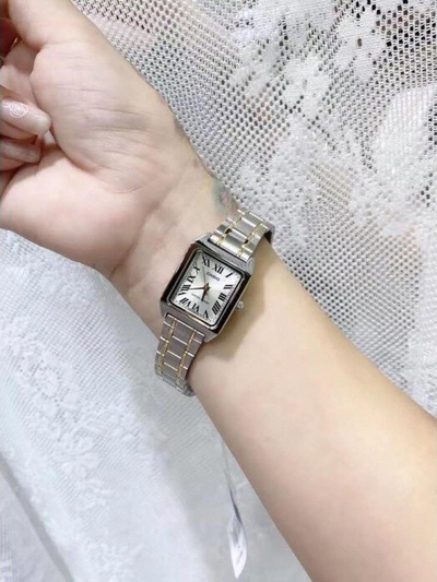 Orë dore Casio Collection LTP-V007SG-9BUDF, kuarc, çelik inox, argjend me ari