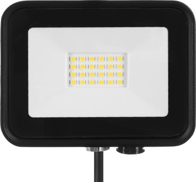 Reflektor LED Solis 30W, 2400lm, dritë neutrale, i zi