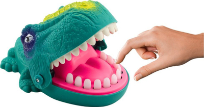 Lojë tavoline dinosaur i gjelbër, lodër fëmijësh, plastik, mbi 3 vjeç