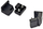 Menteshë dere plug in Triton RAX MS X21 X1, për kabinete Rack 19", montim majtas, e zezë