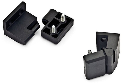 Menteshë dere plug in Triton RAX MS X21 X1, për kabinete Rack 19", montim majtas, e zezë