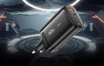 Karikues muri Essager ECTAC-MYB01-Z, GaN, 65W, USB-C USB-A, i zi