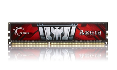 RAM G.Skill Aegis, 8GB, DDR3, 1600MHz, CL11, e zezë