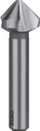Freza fazetuese Ruko HSS G CBN, 90°, 25 mm, gri metal