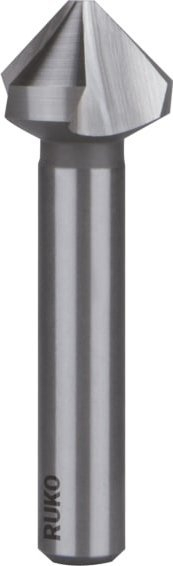 Freza fazetuese Ruko HSS G CBN, 90°, 25 mm, gri metal