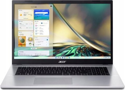 Laptop Acer Aspire 3, 17.3", Intel Core i3-1215U, 8GB RAM, 512GB SSD