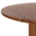 Tavolinë ngrënieje Roder HM9896, rrumbullakët, diametër 130cm, dru teak natyral