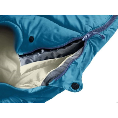 Çantë gjumi për kalamaj Deuter Little Star, 145 cm, fibër sintetike, blu