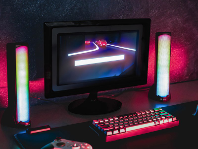 Kaltoparlantë Tracer Sigma 2.0, Bluetooth, USB, RGB, të zinj