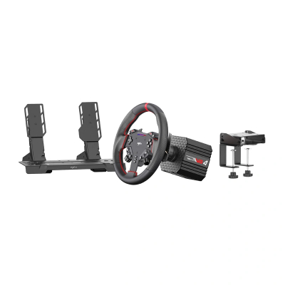Set volant gare PXN VD4, direct drive, pedale metalike, i zi
