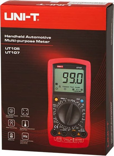 Multimetër makinash UNI-T UT105 Blow 9287, DC, ekran dixhital