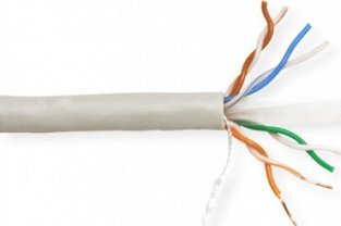 Kabllo rrjeti STANDARD UTP Cat.6, AWG24, 300m, gri