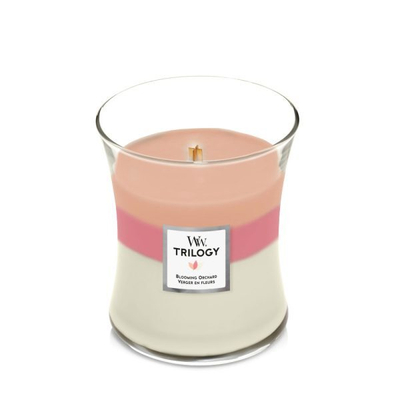 Qiri aromatik WoodWick Trilogy Blooming Orchard, 275 g