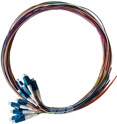 Kabllo pigtail fibër optike Lanview LC UPC, 9/125 OS2, 1.5m, shumëngjyrësh