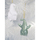 Stoli për pemë Saska Garden Christmas Ceramic Santa, qeramikë, 7.8 cm, i bardhë
