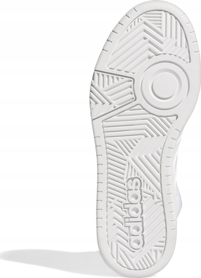 Atlete të larta Adidas Hoops Mid 3.0 W GW5457, për femra, e bardhë