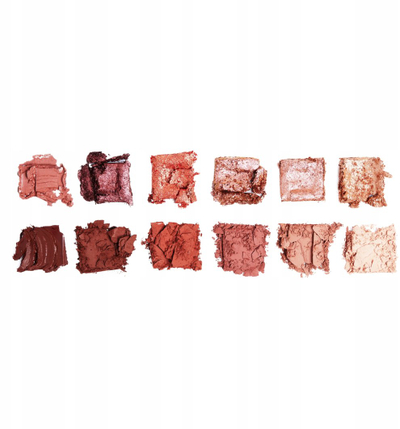 Paletë hijesh sysh Makeup Revolution The True Icon, 12 nuanca, 8 g, nude