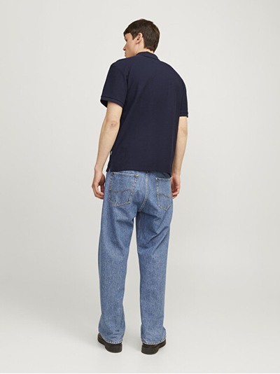 Maicë polo për meshkuj Jack&Jones mJC2121, e kaltër e errët