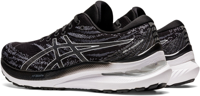 Патики за трчање Asics Gel Kayano 29 4E Wide, GEL амортизација, црни со бели