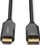 Kabllo Lindy DisplayPort në HDMI, 1m, e zezë