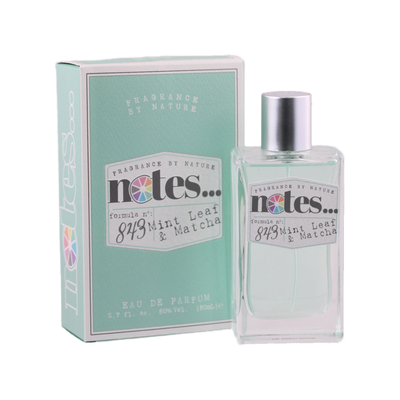 Eau De Parfum Notes 843 Mint Leaf & Matcha, 80 ml
