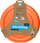 Lodër frisbi për qen Pitchdog, 24cm, portokalli