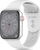 Rrip silikoni Tech-Protect për Apple Watch 1-9 SE, 38/40/41mm, i bardhë