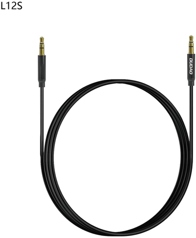 Kабел аудио Dudao L12S, 3.5mm во 3.5mm, 1m, бел
