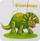 Puzzle edukative Lean Sport Dinosaur Friends, 10 elemente, shumëngjyrëshe