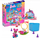 Set për ndërtim Mega Barbie Color Reveal Train n Wash Pets, 152 copa, 15 surpriza, shumëngjyrësh