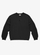 Bluza Prosto Jacquard Label Crewneck, me jakë rreth qafe, XL, e zezë